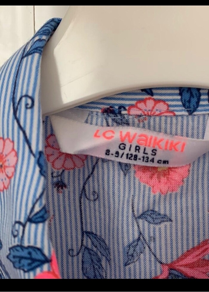 LCW Girl çiçekli yeni gömlek - Görsel 3