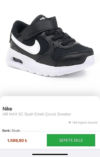 Nike 23,5 NUMARA ORJİNAL SIFIR ETİKETLİ MAĞZA ÜRÜNÜ