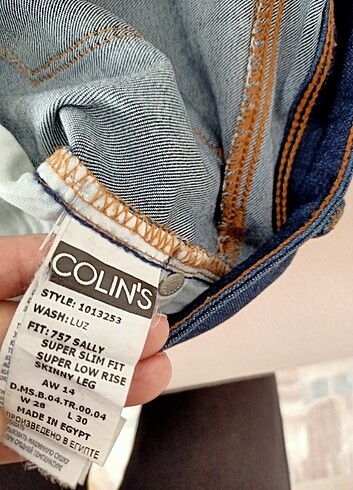 Colin's Colin's düşük bel jean