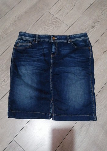 Denim Midi Etek