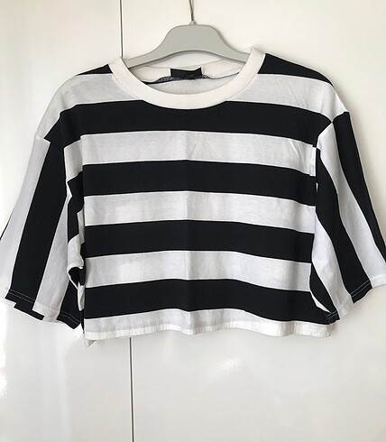 Topshop crop tişört