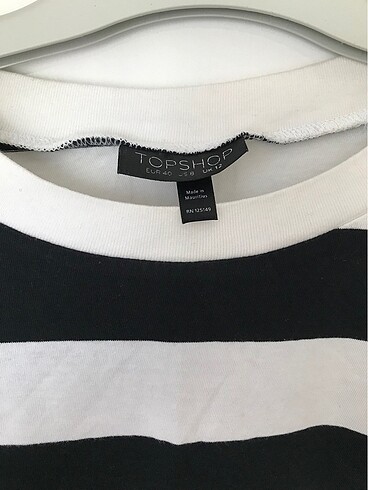 Topshop Topshop crop tişört