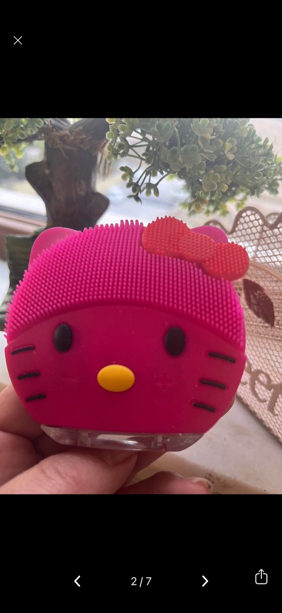 Renkli Pembe Yüz Temizleme Cihazı - Görsel 2