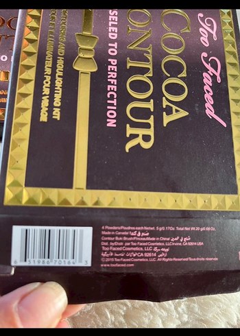 Too Faced Cocoa Contour Makyaj Paleti - Görsel 5