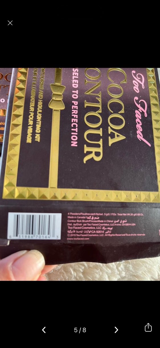 Too Faced Cocoa Contour Makyaj Paleti - Görsel 5