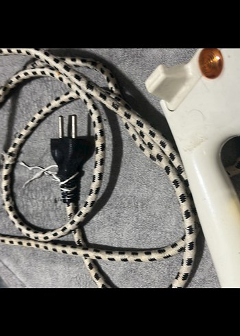 Parlak Beyaz Klasik Ütü eski - Görsel 5