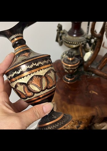 Erzincan işi bakır vintage - Görsel 6