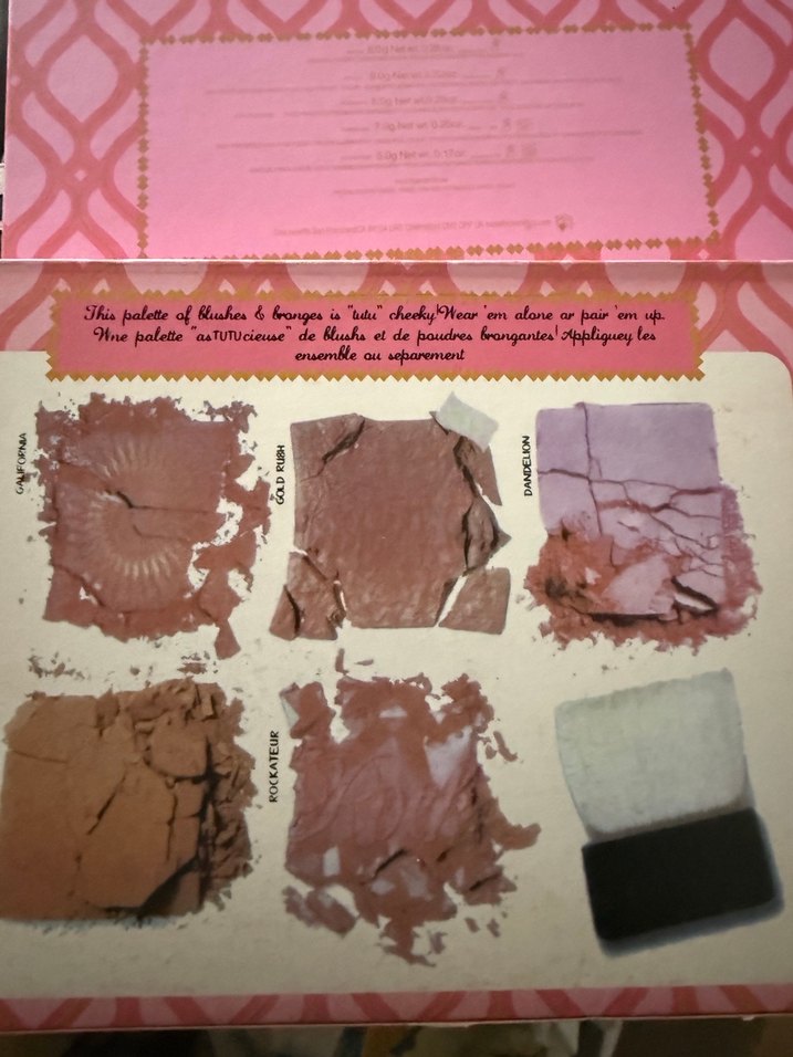 Benefit Blush Paleti - Açık Pembe Tonlar - Görsel 3