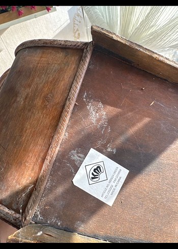 Antika otantik sandık vintage - Görsel 5