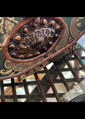 Antika otantik sandık vintage - Görsel 9