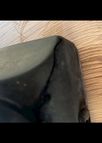 Siyah Döner Telefon antika - Görsel 4