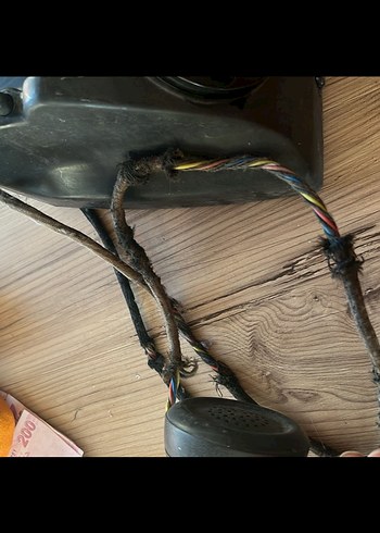 Siyah Döner Telefon antika - Görsel 5