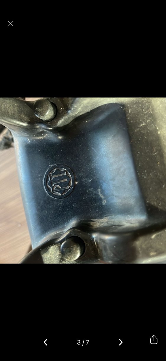 Siyah Döner Telefon antika - Görsel 3