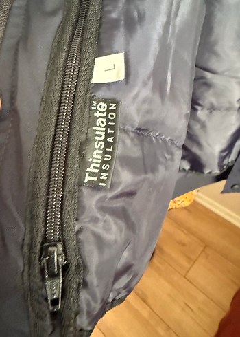 Düğmeli Lacivert Erkek Midi Mont - Görsel 5