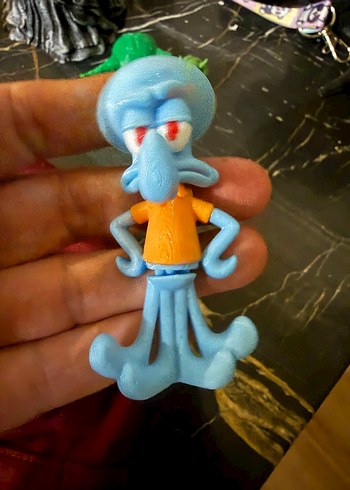 Renkli Mavi Aksiyon Figürü - Görsel 2