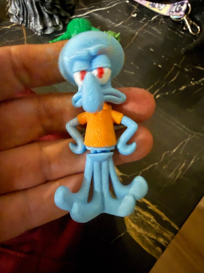 Renkli Mavi Aksiyon Figürü - Görsel 2