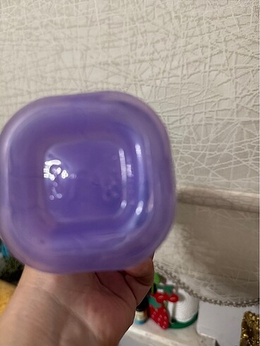 Beden mor Renk Tupperware suluk