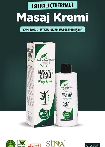 Isıtıcı Etkili Masaj Kremi 250 ml