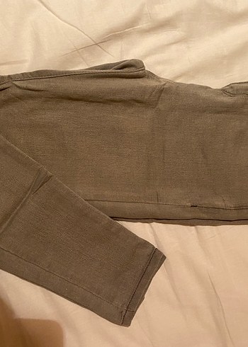 Kadın gri dar paça Pantolon