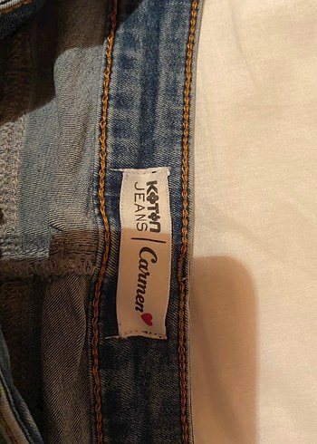 Koton Mavi Kadın Kot Pantolon