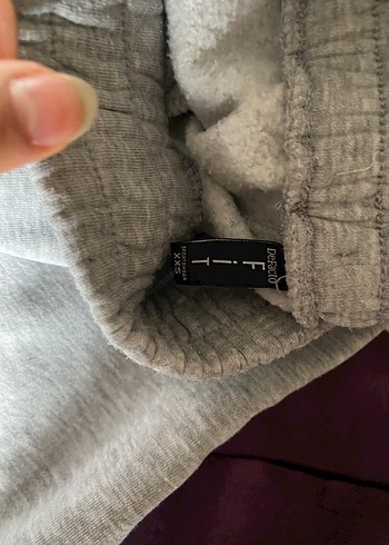 Gri Kadın Rahat Kesim Eşofman Altı - Görsel 3