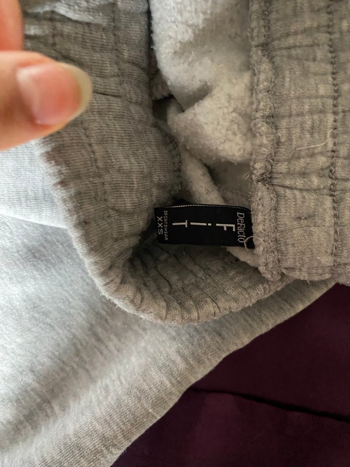 Gri Kadın Rahat Kesim Eşofman Altı - Görsel 3