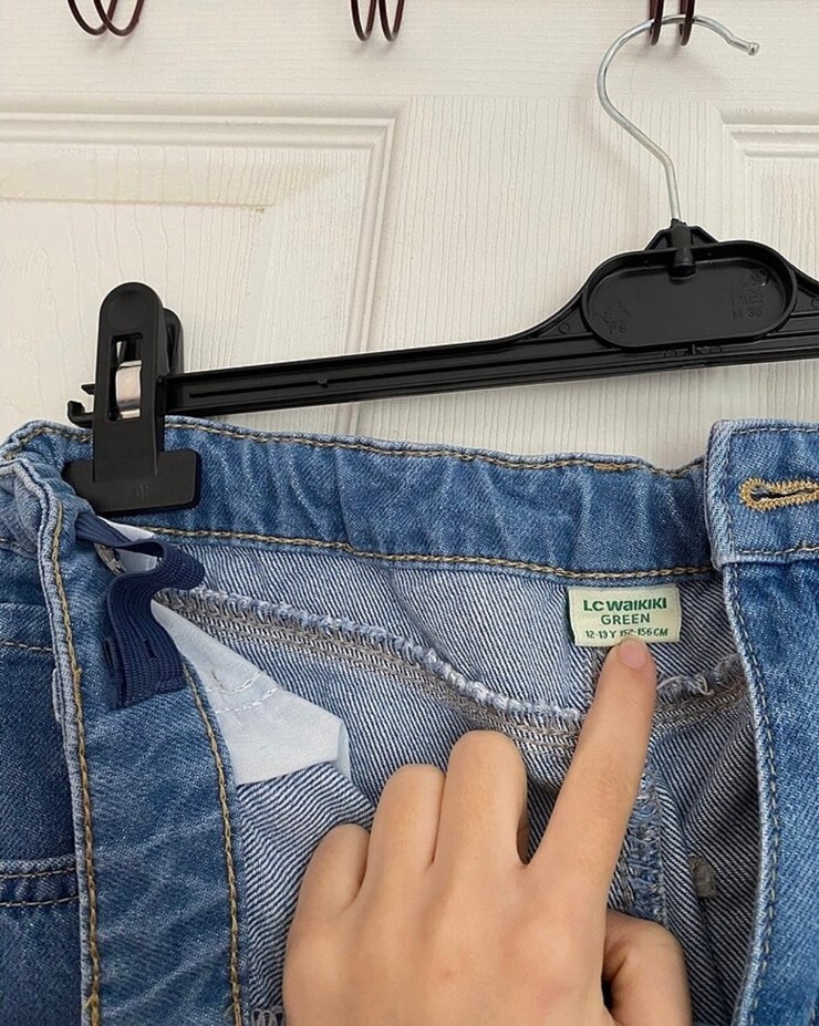 Yumuşak Kot Pantolon - Görsel 4