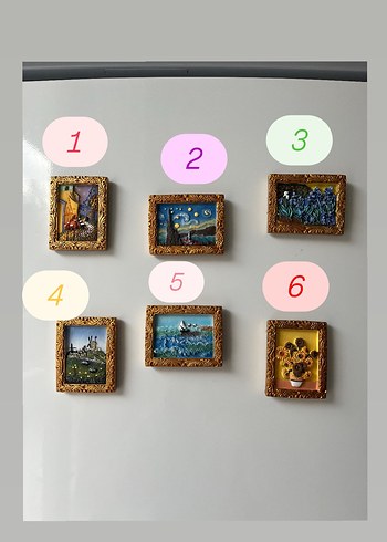 Dekoratif magnetler - Görsel 3