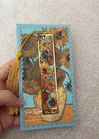 Sanat Temalı Metal Kitap Ayracı Seti - Görsel 4