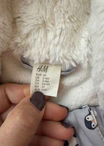 Gri Kapüşonlu Bebek Astronot Tulumu - Görsel 3