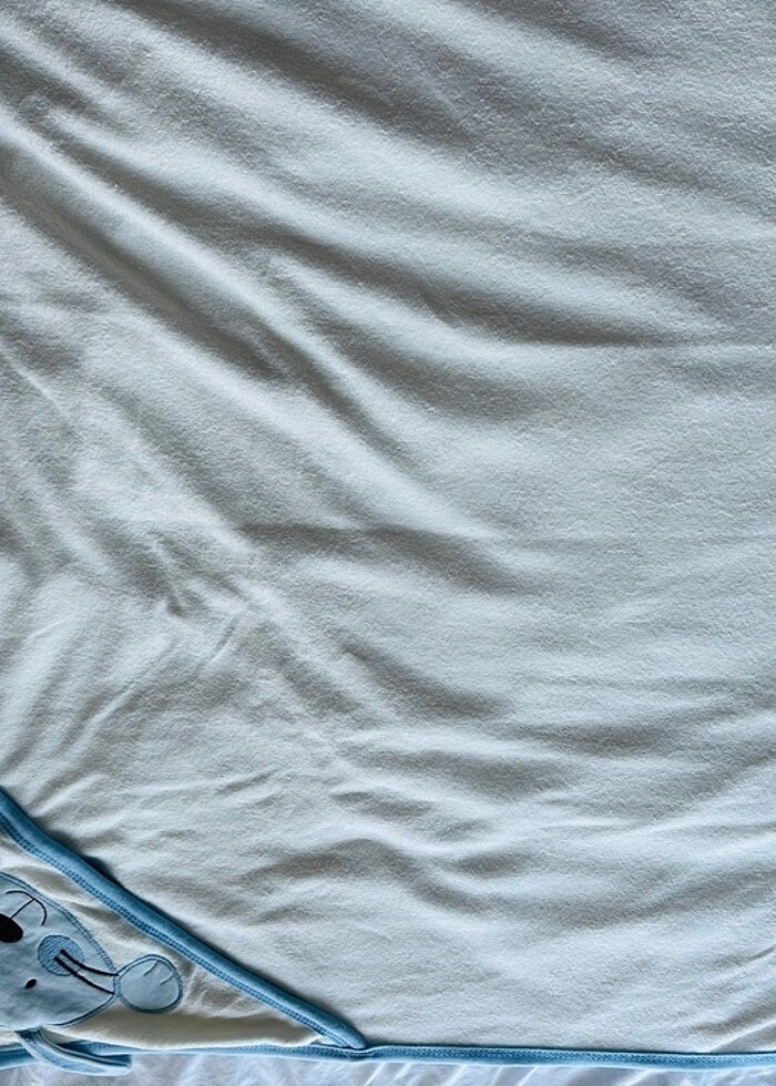 Erkek Bebek Bornoz Havlu - Görsel 3