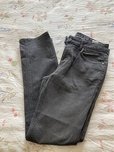 Gri Koton Pantolon