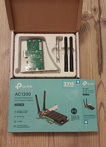 TP Link wifi alıcı kart