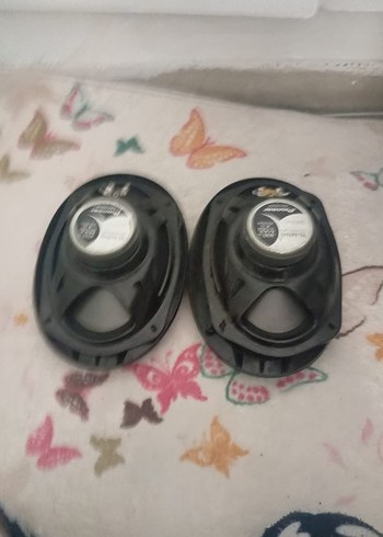 Siyah Gri Müzik Sistemi Hoparlörleri - Görsel 4