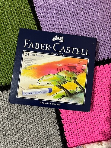 Faber Castell Toz Pastel Boya 24?lü - Soft Pastels