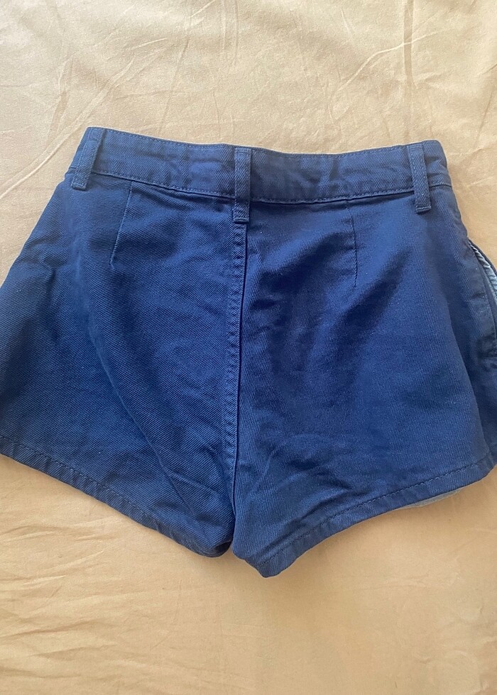 Ultra mini şortlu etek - Görsel 2