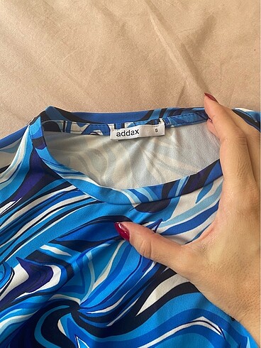 Addax mavi bluz - Görsel 2