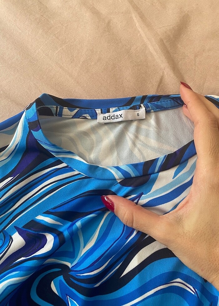 Addax mavi bluz - Görsel 2