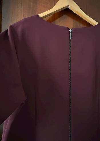 Vişne Çürüğü Midi Kadın Elbise - Görsel 3