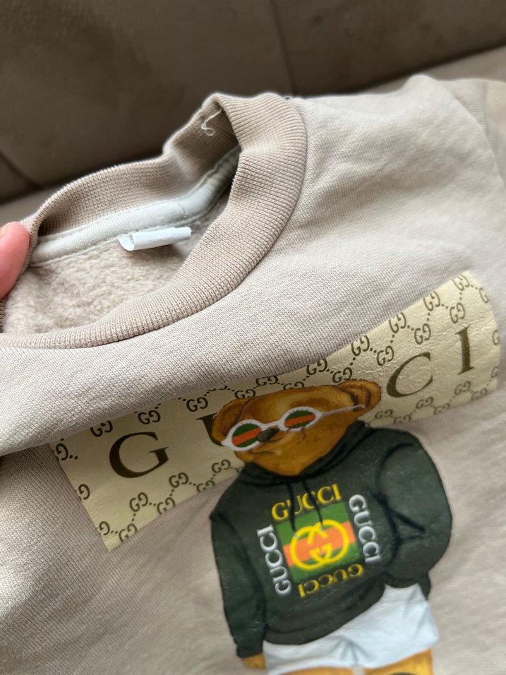 Erkek Çocuk Gri Baskılı Sweatshirt - Görsel 4