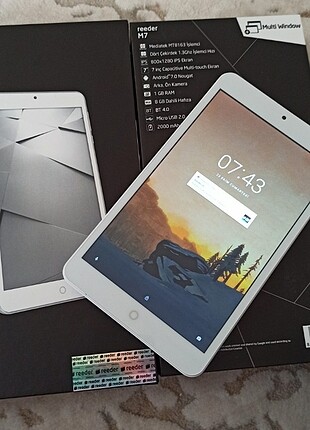 REEDER M7 SORUNSUZ TABLET