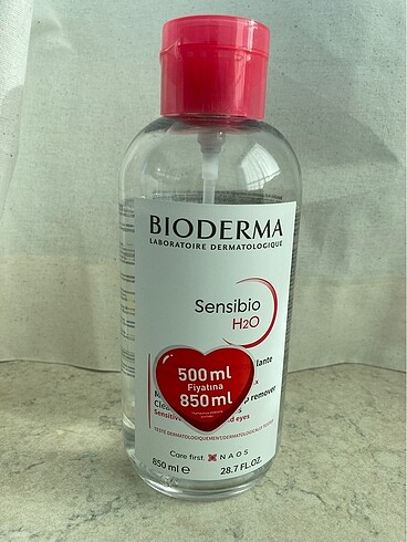 Bioderma misel su. Makyaj temizleme suyu