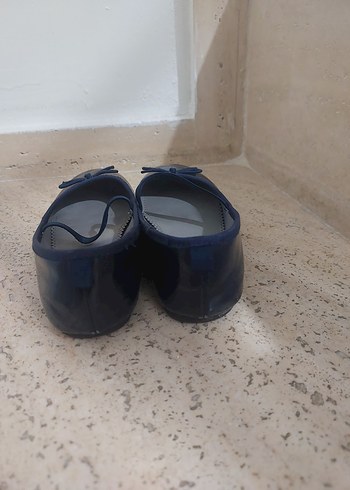 Kız Çocuk Lacivert Tokalı Babet - Görsel 6