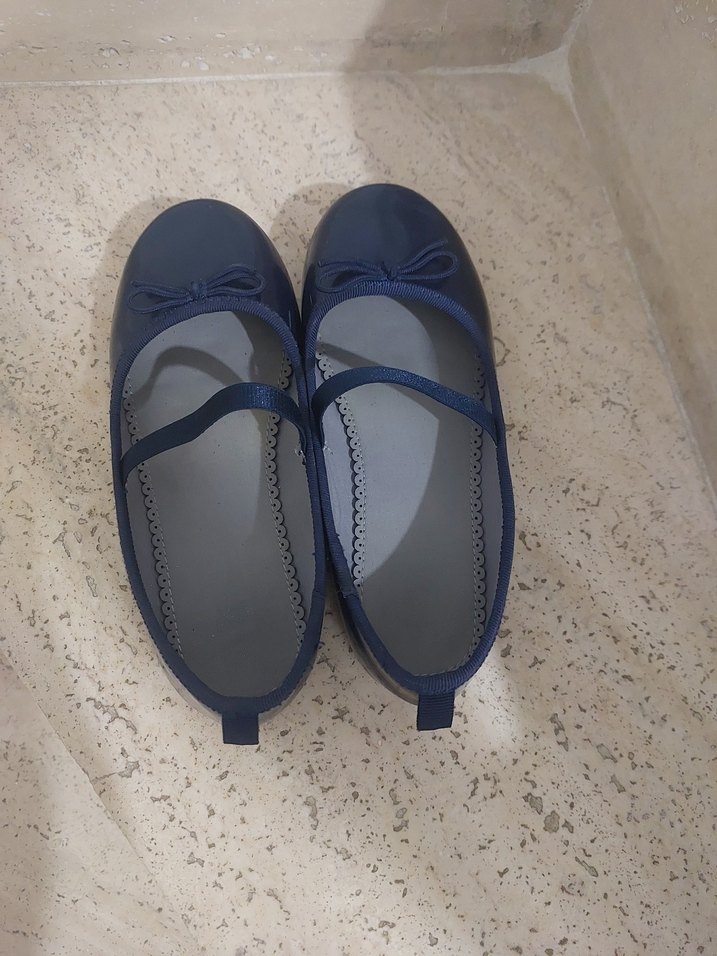 Kız Çocuk Lacivert Tokalı Babet - Görsel 5