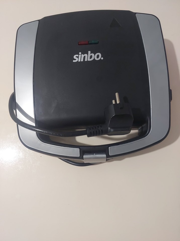 Sinbo Siyah Gri Tost Makinesi - Görsel 2