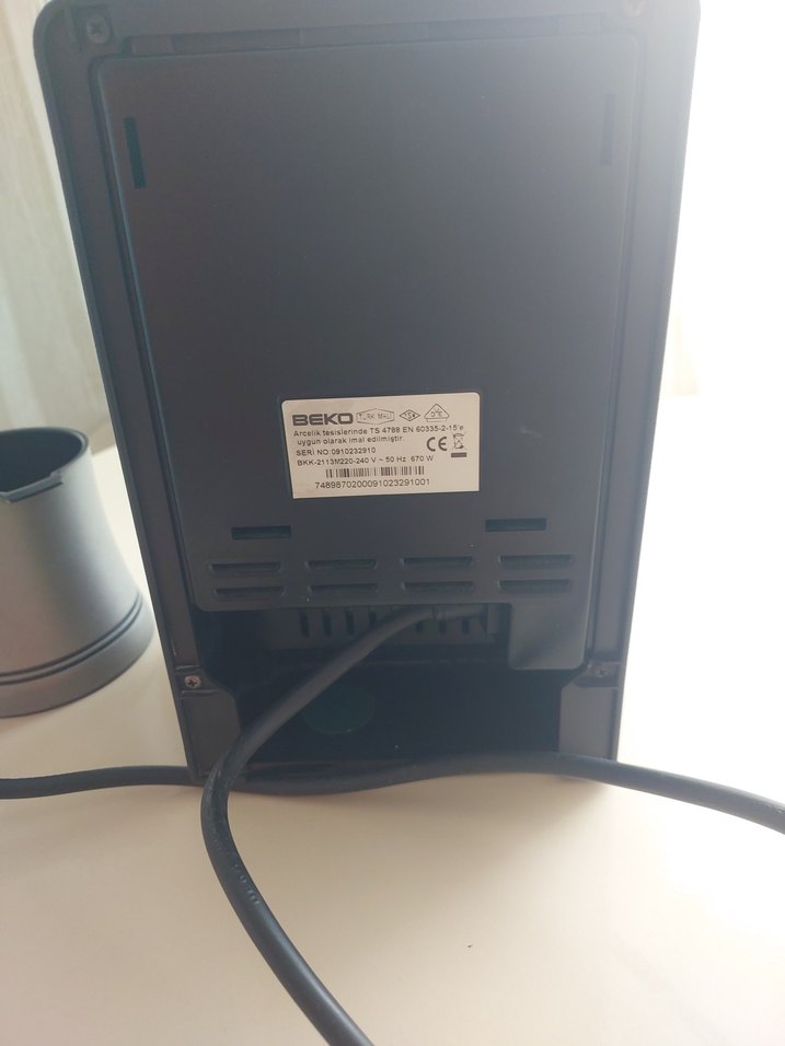 BEKO Mini Keyf Gri Kahve Makinesi - Görsel 5