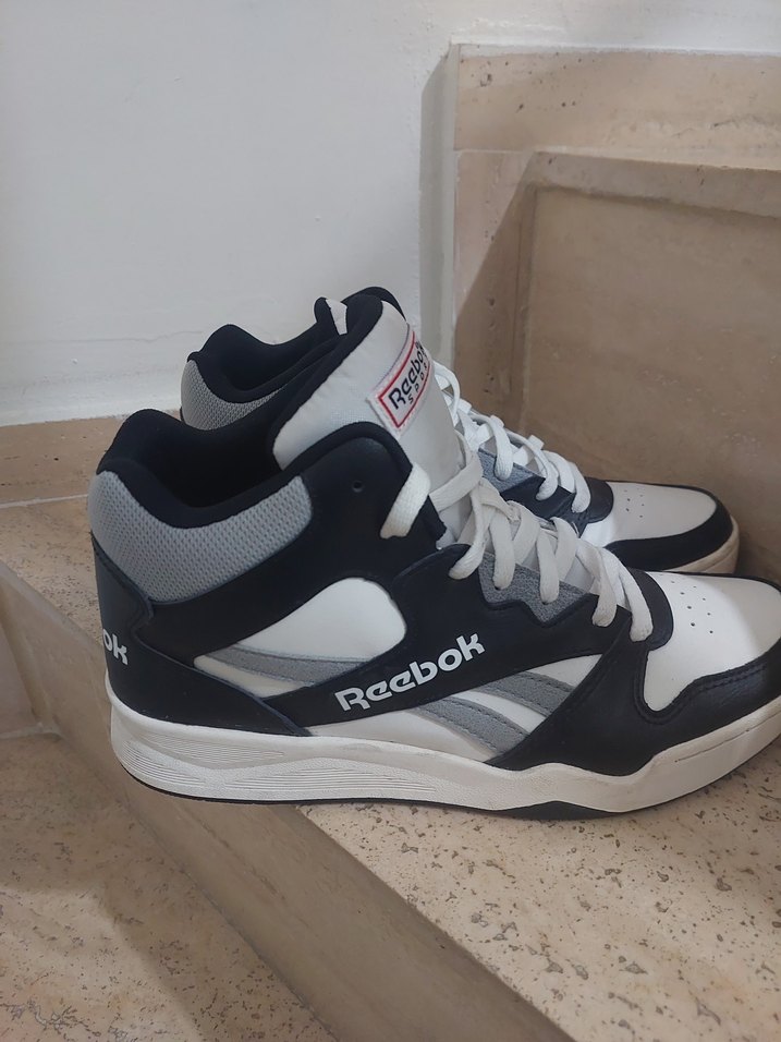 Reebok Beyaz Gri Basketbol Ayakkabısı - Görsel 2
