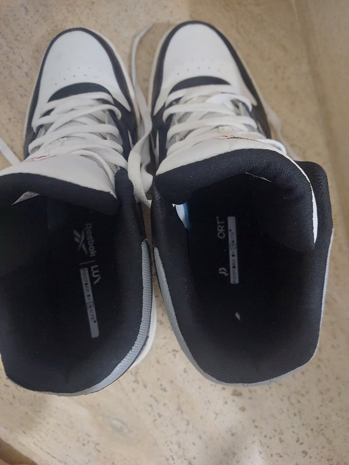 Reebok Beyaz Gri Basketbol Ayakkabısı - Görsel 4