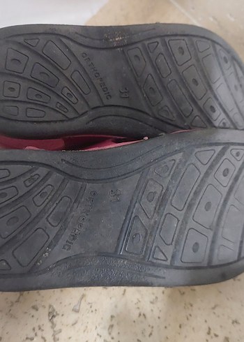 Kız Çocuk Pembe Tokalı Terlik - Görsel 6