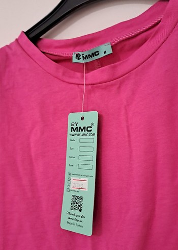 Kadın Pembe Kolsuz Tişört Vatkali - Görsel 5